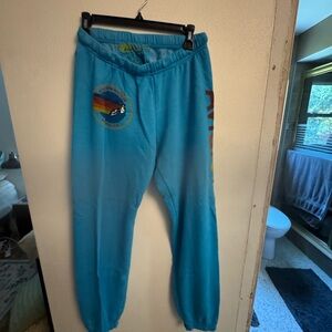 Aviator Nation Kids Blue Logo Sweatpants